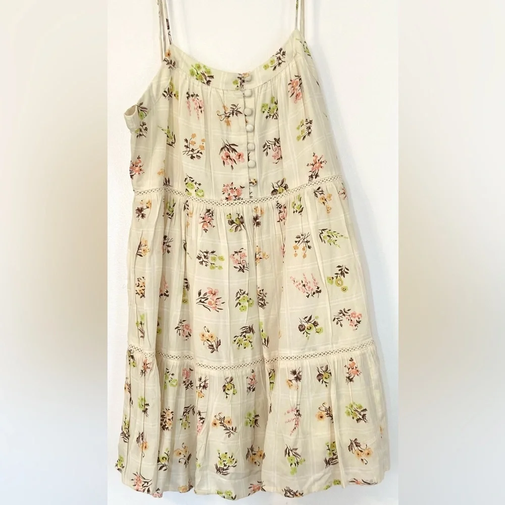 Urban Outfitters Honey Tiered Frock Mini Summer Dress M. NWOT! - Picture 3 of 14